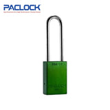 PACLOCK Light-Duty Aluminum Padlock with 3/4 Inch Shackle Spread 90A-IC Series - Hardened Steel Shackles