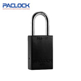 PACLOCK Light-Duty Aluminum Padlock with 3/4 Inch Shackle Spread 90A-IC Series - Hardened Steel Shackles