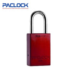 PACLOCK Light-Duty Aluminum Padlock with 3/4 Inch Shackle Spread 90A-IC Series - Hardened Steel Shackles