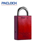 PACLOCK Light-Duty Aluminum Padlock with 3/4 Inch Shackle Spread 90A-IC Series - Hardened Steel Shackles