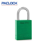 PACLOCK Aluminum Lock 7-Pin - Tag Out Padlock with 3/4 Inch Shackle Spread and PR2 Keyway 90A-PRO Series - Hardened Steel Shackles