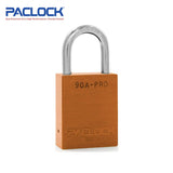 PACLOCK Aluminum Lock 7-Pin - Tag Out Padlock with 3/4 Inch Shackle Spread and PR2 Keyway 90A-PRO Series - Hardened Steel Shackles