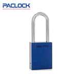 PACLOCK Aluminum Lock 7-Pin - Tag Out Padlock with 3/4 Inch Shackle Spread and PR2 Keyway 90A-PRO Series - Hardened Steel Shackles