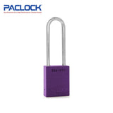 PACLOCK Aluminum Lock 7-Pin - Tag Out Padlock with 3/4 Inch Shackle Spread and PR2 Keyway 90A-PRO Series - Hardened Steel Shackles