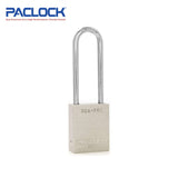 PACLOCK Aluminum Lock 7-Pin - Tag Out Padlock with 3/4 Inch Shackle Spread and PR2 Keyway 90A-PRO Series - Hardened Steel Shackles