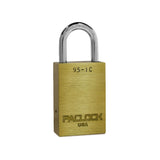 PACLOCK Light-Duty Brass Padlock with 3/4 Inch Shackle Spread 95-IC Series