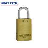 PACLOCK Light-Duty Brass Padlock with 3/4 Inch Shackle Spread 95-IC Series