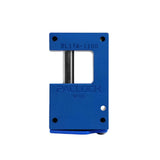 PACLOCK Hidden-Shackle Aluminum Block-Lock-Style Lock with M1 Keyway LFIC-COR-BL17A-1100 Series - Hardened Steel Shackles