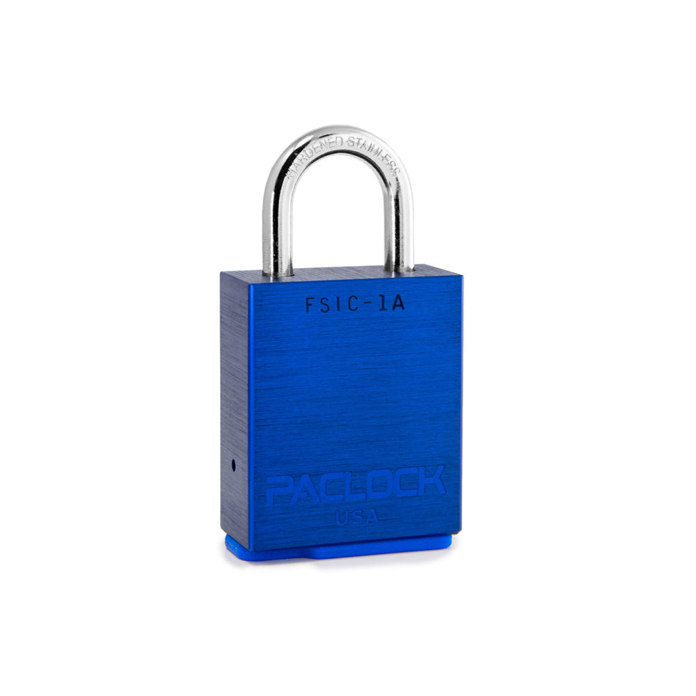 PACLOCK Light-Duty Brass Padlock with 3/4 Inch Shackle Spread FSIC-1B Series