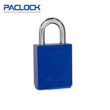 PACLOCK Medium-Duty Aluminum Padlock with 3/4 Inch Shackle Spread FSIC-2A Series - Hardened Steel Shackles