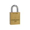 PACLOCK Medium-Duty Brass Padlock with 3/4 Inch Shackle Spread FSIC-2B Series