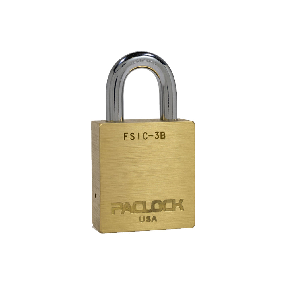 PACLOCK Ultra-Heavy-Duty Stainless Steel Padlock with 3/4 Shackle Spread UCS-4S Series - Hardened Stainless Steel Shackles - Hardened Stainless Steel Shackles