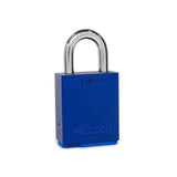 PACLOCK Medium-Duty Aluminum Padlock with 3/4 Inch Shackle Spread KiK-2A Series - Hardened Steel Shackles