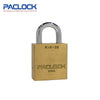 PACLOCK Medium-Duty Brass Padlock with 3/4 Inch Shackle Spread KiK-2B Series