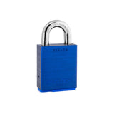 PACLOCK Heavy-Duty Aluminum Padlock with 3/4 Inch Shackle Spread KiK-3A Series - Hardened Steel Shackles