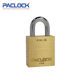 PACLOCK Heavy-Duty Aluminum Padlock with 3/4 Inch Shackle Spread KiK-3B Series