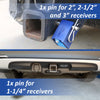 PACLOCK Locking Hitch Pin Kit for 1-1/4" and 2", 2.5", 3" Receivers "KT-UCS-80S-125-250" Series