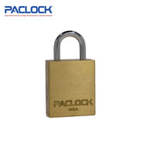 PACLOCK Light-Duty Brass Padlock with 3/4 Inch Shackle Spread LFIC-Y7-1B Series