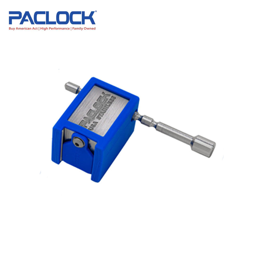 PACLOCK Universal Trailer Coupler Lock with M1 Keyway TL79A Series - 316 Stainless Steel Shackles