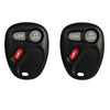 1998 - 2002 Chevrolet GMC Oldsmobile Keyless Entry 3B Fob FCC# KOBUT1BT (2 Pack)