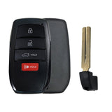 2023 2024 Toyota Corolla Smart Key Fob 4 Buttons FCC# HYQ14FBW - UNLOCKED