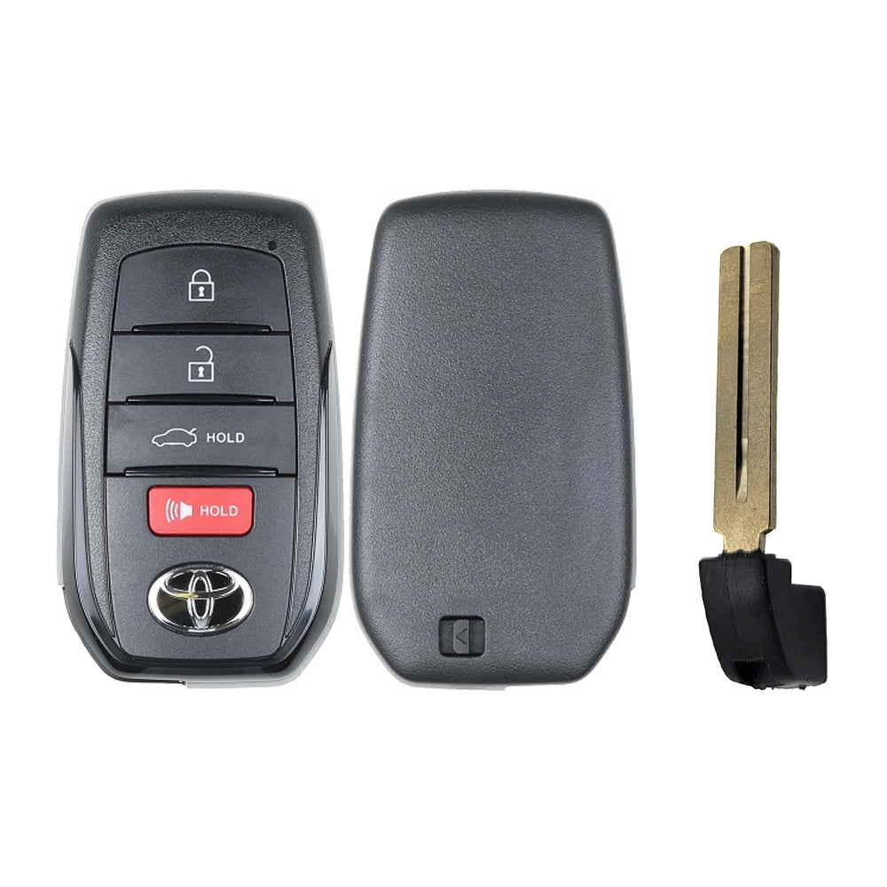 2023 2024 Toyota Corolla Smart Key Fob 4 Buttons FCC# HYQ14FBW - UNLOCKED