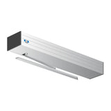 Record USA SS8252C1T3T - SimpleSwing Heavy Duty Surface Mounted Electromechanical Double Door Operator - 72" Header Push Side Mounted - Slide Track Arm Standard with Positive Stop - 90 Deg. Swing - Left Handed - Aluminum Painted