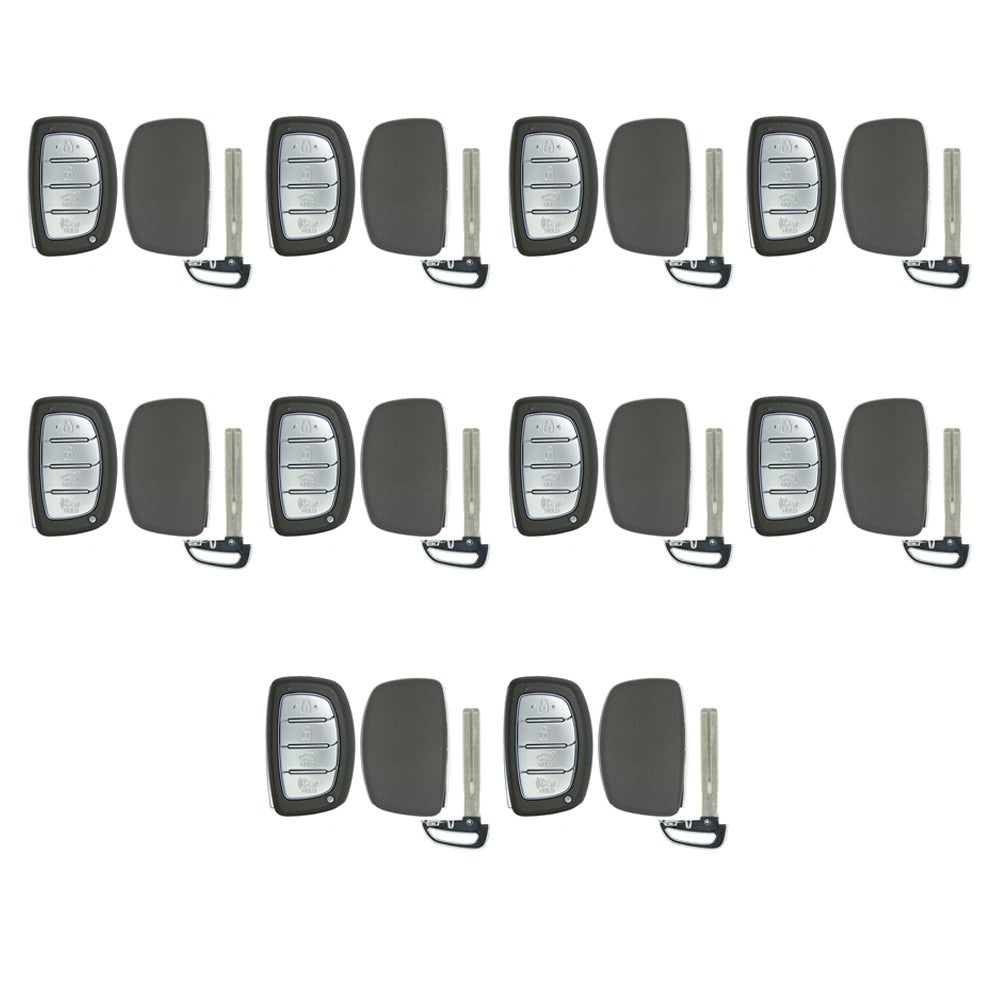 2017 2018 Hyundai Tucson Smart Key Shell 4B w/ Hatch (10 Pack)