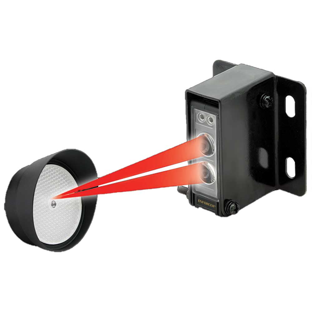 SECO-LARM E-936-S45RRGQ 45ft Reflective Photoelectric Beam Sensor - ETL UL325 Compliant