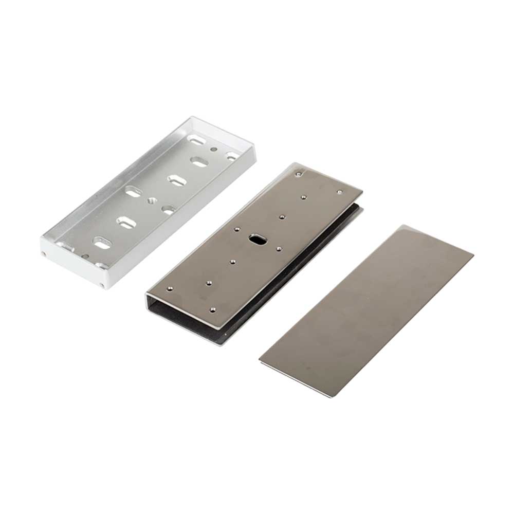 SECO-LARM E-941S-600/UQ Glass Door U-Bracket for 600-lb Series Electromagnetic Locks