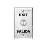 SECO-LARM SD-7204SGEX1Q Vandal-Resistant RTE Wall Plate â€“ Single-gang