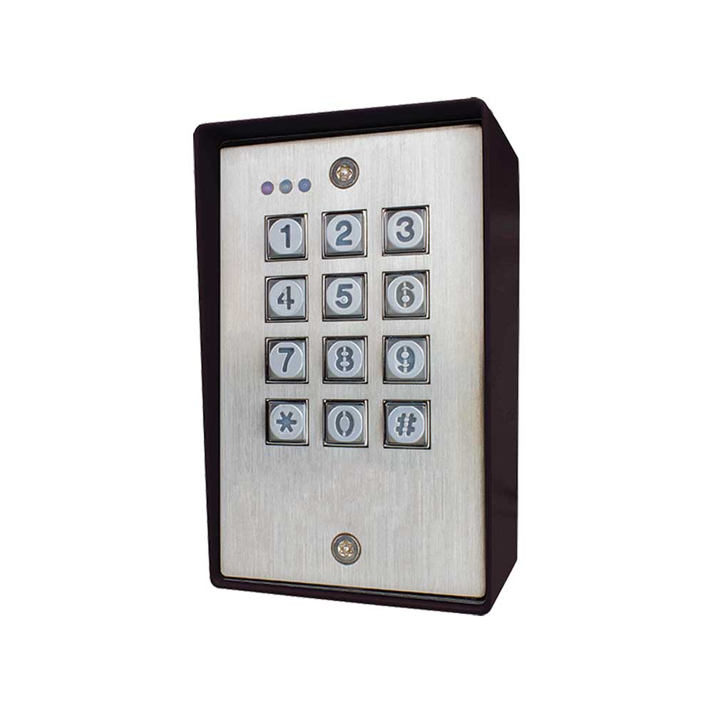 SECO-LARM SK-1123-SDQ Vandal Resistant Outdoor Access Control Keypad