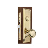 Trans-Atlantic - DL-ML914 - Architectural Mortise lock - Escutcheon Style - US3 (Polished Brass)