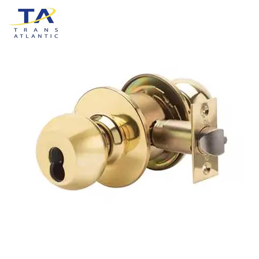 Trans-Atlantic - DL-SVB Series - Commercial Cylindrical Knob - Interchangaeble Core - Grade 2