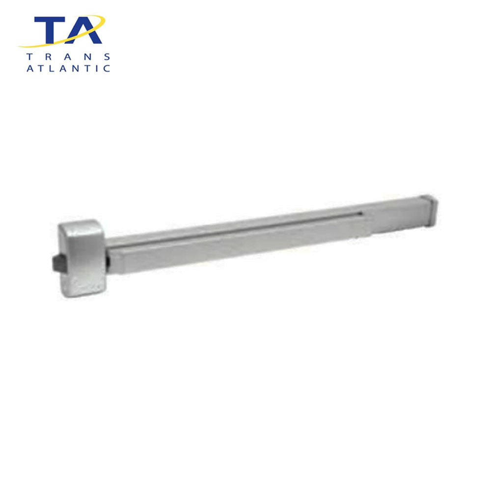 Trans-Atlantic - ED-200 Series - Grade 1 - Fire Rated - 36 Rim Panic Exit Device - Aluminum Finish