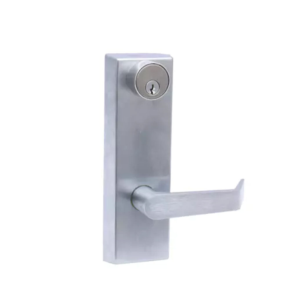 Trans-Atlantic - Escutcheon Lever Trim - Exit Device Accessories - Brushed Chrome