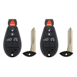 2011 - 2013 Dodge Durango Fobik Key 5B FCC# IYZ-C01C (2 Pack)