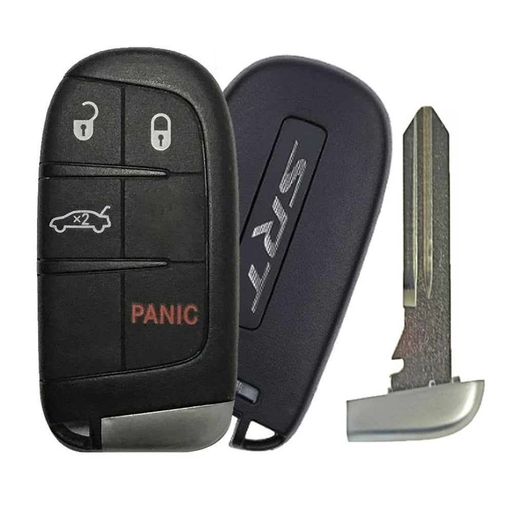 2015 Dodge Challenger Manual Transmission SRT Logo Smart Key 4B Fob FCC# M3N-40821302 - OEM New