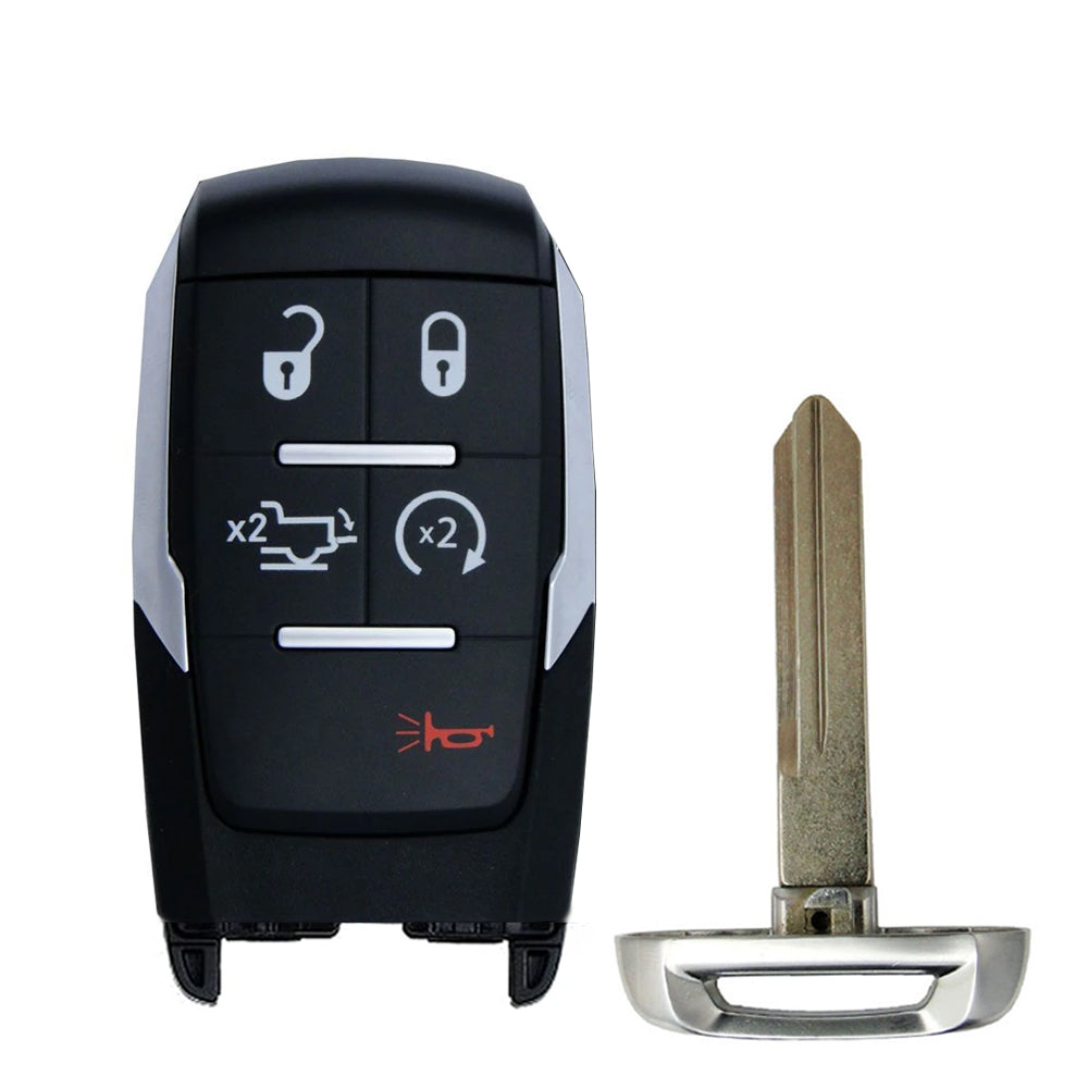 2024 RAM 2500 3500 4500 5500 (Heavy Duty) Smart Key 5B FCC# GQ4-76T - Silver Sides - Aftermarket